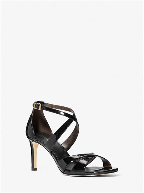 sac michael kors kinsley|Michael Kors Kinsley Faux Patent Leather Sandal.